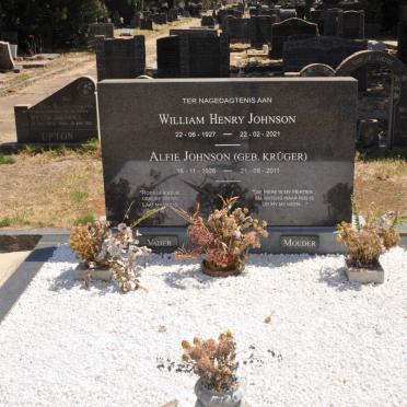 JOHNSON William Henry 1927-2021 &amp; Alfie KRUGER 1926-2011