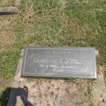 JONES Dorothea 1895-1970