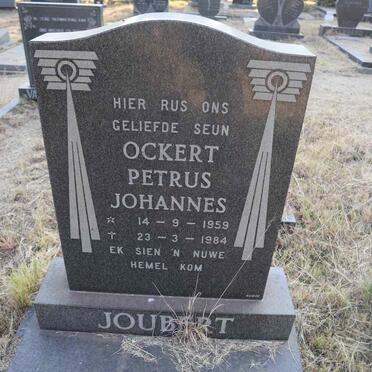 JOUBERT Ockert Petrus Johannes 1959-1984