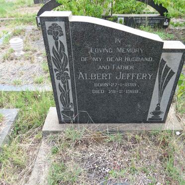 JEFFERY Albert 1899-1968