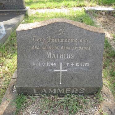 LAMMERS Matheus 1948-1963