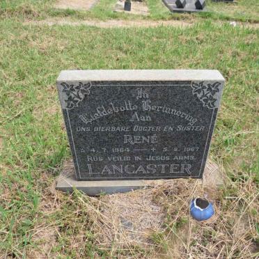 LANCASTER Rene 1964-1987