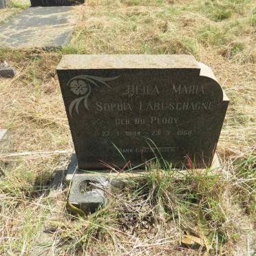 LABUSCHAGNE Heila Maria Sophia nee DU PLOOY 1894-1968