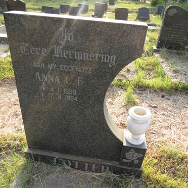 LOTTER Anna C.F. 1933-1984