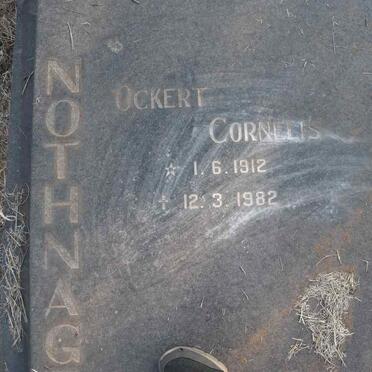 NOTHNAGEL Ockert Cornelis 1912-1982