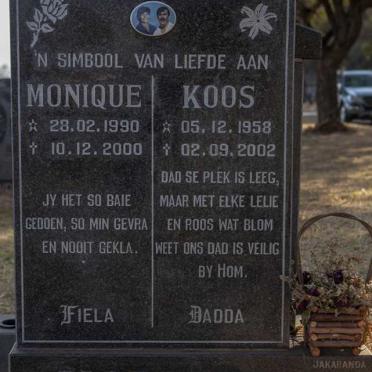 NORTJE Koos 1958-2002 :: NORTJE Monique 1990-2000