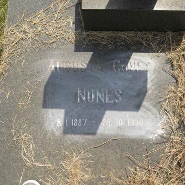 NUNES Augusta Gomes 1887-1980