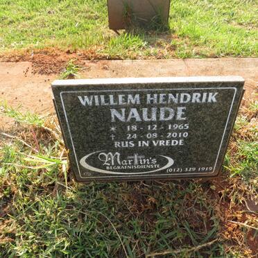 NAUDE Willem Hendrik 1965-2010