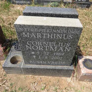 NORTMAN Marthinus Cornelius 1969-2002