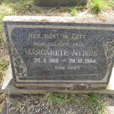 NYIKOS Margarete 1915-1964