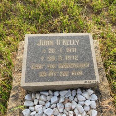 O'KELLY John 1971-1972