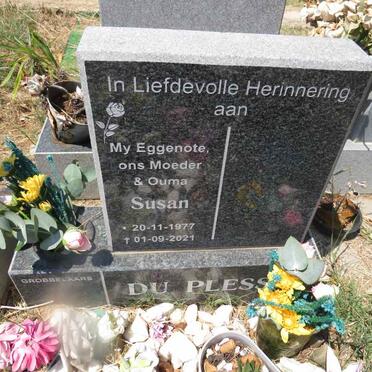 PLESSIS Susan, du 1977-2021