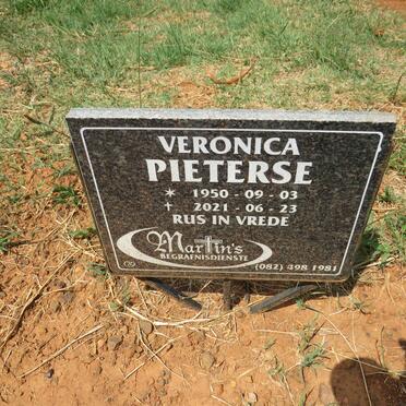 PIETERSE Veronica 1950-2021