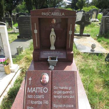 PASCARELLA Matteo 1946-2020