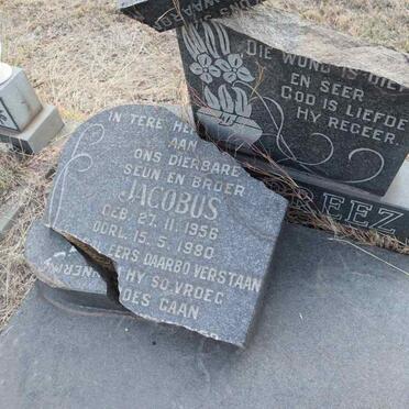 PREEZ Jacobus, du 1956-1980