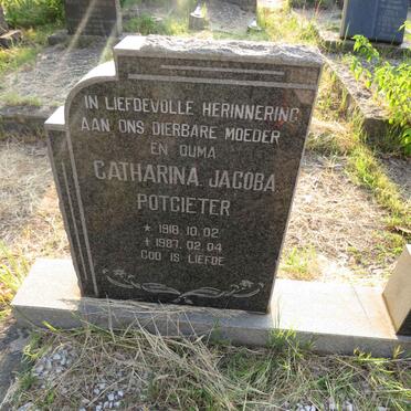 POTGIETER Catharina Jacoba 1918-1987
