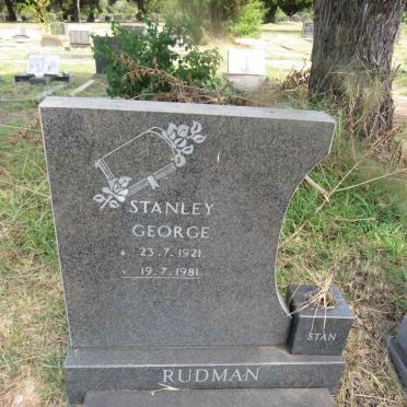 RUDMAN Stanley George 1921-1981