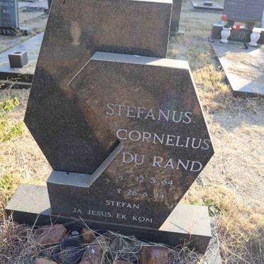 RAND Stefanus Cornelius, du 1964-1984