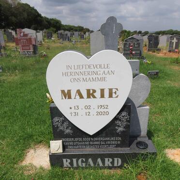 RIGAARD Marie 1952-2020