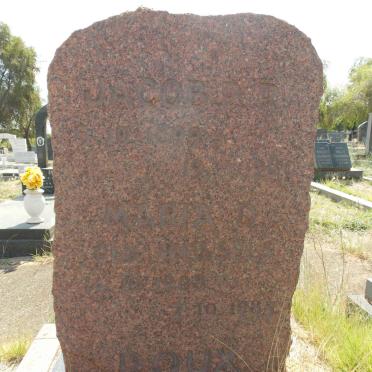 ROUX Jacob P.R.  1899-1980 &amp; Maria D. WESSELS 190?-1985