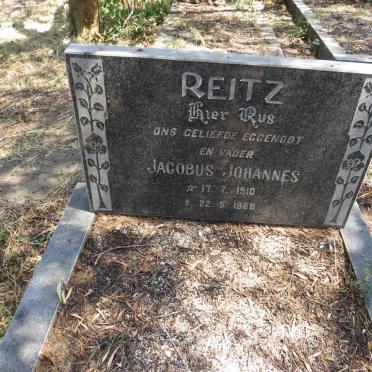 REITZ Jacobus Johannes 1910-1968