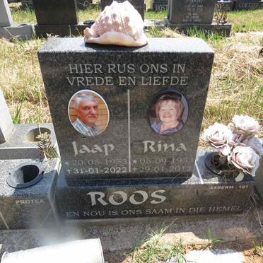 ROOS Jaap 1953-2022 & Rina 1953-2012