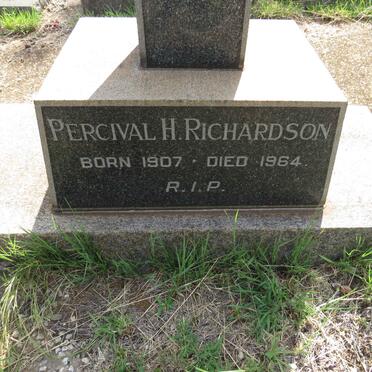 RICHARDSON Percival H. 1907-1964