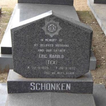 SCHONKEN Eric Harold 1920-1972
