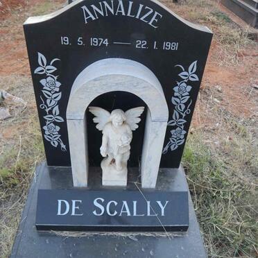 SCALLY Annalize, de 1974-1981