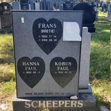 SCHEEPERS Frans 1982-2012