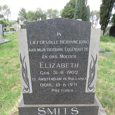 SMITS Elizabeth 1902-1971