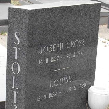 STOLTZ Joseph Cross 1927-1971