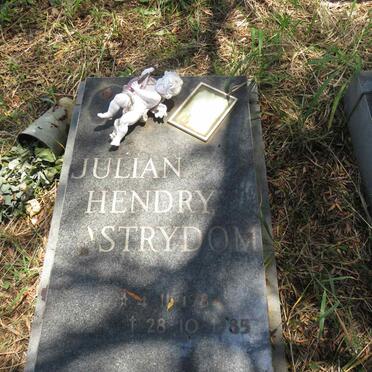 STRYDOM Julian Henry 1984-1985