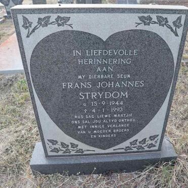 STRYDOM Frans Johannes 1944-1993