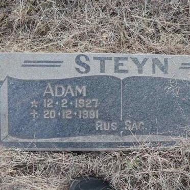 STEYN Adam 1927-1981