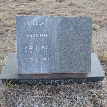 SWANEPOEL Willem Maartin 1916-1980