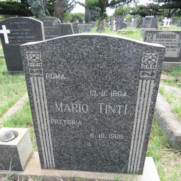 TINTI Mario 1904-1968