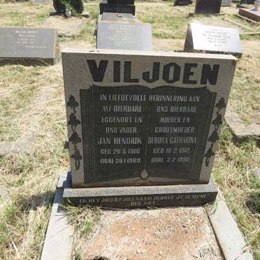 VILJOEN Jan Hendrik 1910-1969 & Debora Catharina 1912-1990