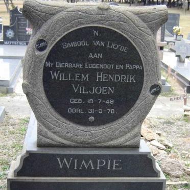 VILJOEN Willem Hendrik 1949-1970