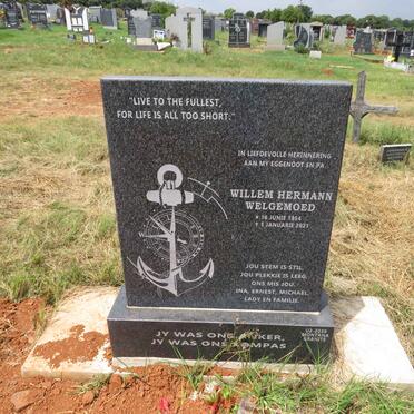 WELGEMOED Willem Hermann 1954-2021