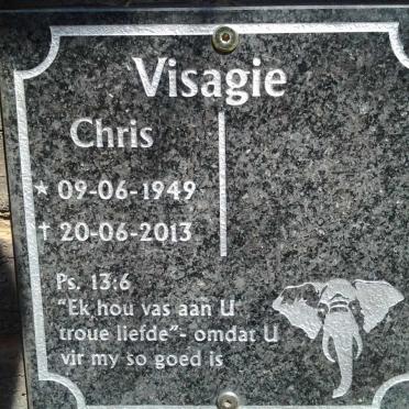 VISAGIE Chris 1949-2013