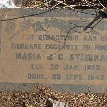 STEENKAMP Maria J.C. 1882-1942