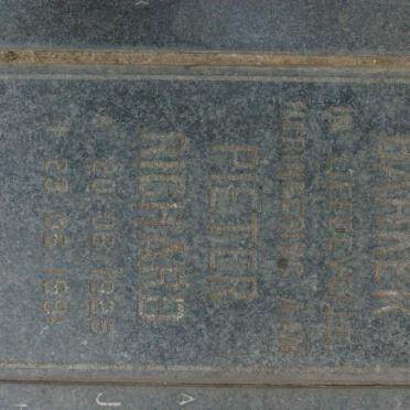 BARKER Pieter Richard 1925-1991