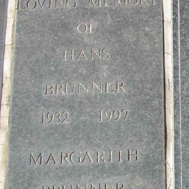 BRUNNER Hans 1932-1997 &amp; Margarith 1934-1984