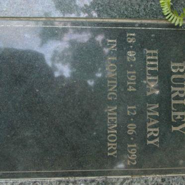 BURLEY Hilda Mary 1914-1992