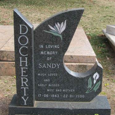DOCHERTY Sandy 1943-1990