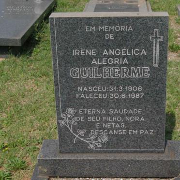 GUILHERME Irene Angélica Alegria 1906-1987