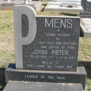 MENS Johan Pieter 1955-1987