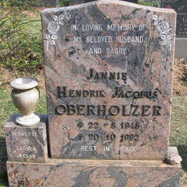 OBERHOLZER Jannie Hendrik Jacobus 1948-1992