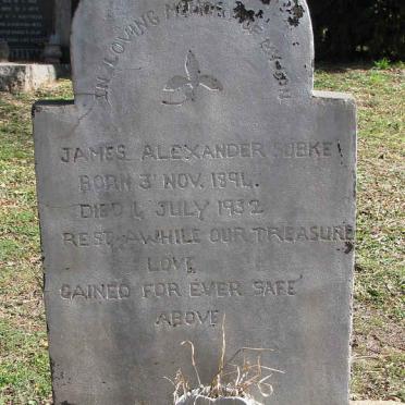 SUBKE James Alexander 1894-1932